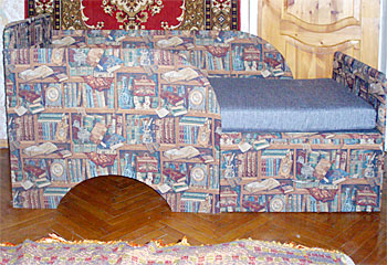 Оригинальная кровать сделана специально под малыша